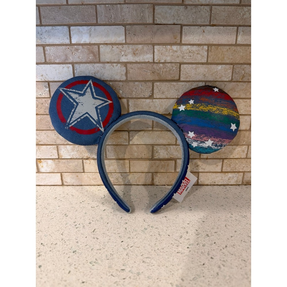 Disney Pride America Chavez Marvel Mickey Ears Headband